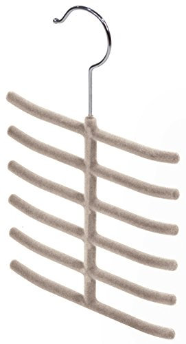 DOMOPAK - SET 2 GRUCCE APPENDI CRAVATTE, ANTISCIVOLO - 16cm BEIGE