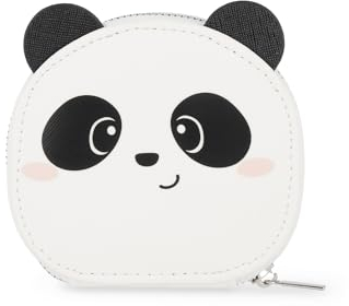 Legami Maniküre-Set – But First Nails, Nagelschere, Nagelknipser, Nagelfeile, Nagelhautschieber für Maniküre und Pediküre, tragbar, tragbar, ideal für Reisen, Heimgebrauch, Panda