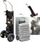 1500 W elektrischer Sackkarre mit Teleskopgriff (115–165 cm), 500 kg Last, arbeitssparender Treppensteiger-Sackkarre, abnehmbare 48 V/18 Ah-Batterie