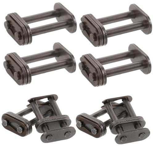 Toyvian Lot De 10 Boucles De Chaîne De Vélo Chaînes À Maillons À Rouleaux Sangles D'Arrimage De Rechange Pour Accessoires De Connexion De Chaîne En Acier