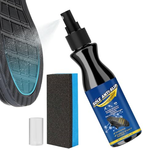 Halkfri skospray, draggreppsbeläggning, sneaker greppspray med högpresterande formel, halkfri lösning, med avancerad design, för dans, sport, gym, cykelträning