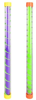 Gitohoni 2 Piezas Tubo Groaning Juguete Sonido Fiesta Ruido PVC Travesura Diversión Adecuado para Juegos en Interiores Fiestas de Cumpleaños Decoración del, Espiral