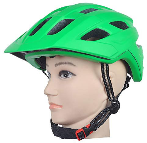 Jia Hu 1 x Fahrradhelm-Ausrüstung, einteiliger Sporthelm für Damen und Herren.