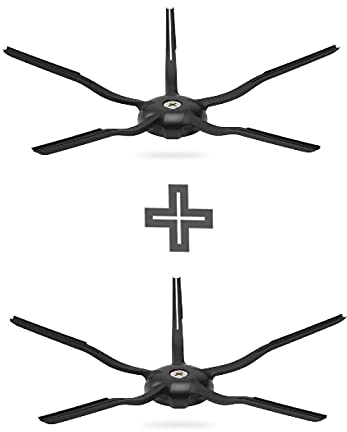 roborock Original Seitenbürste schwarz (2 Stück) Universell für alle Modelle