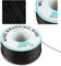 Telituny Cavo avvolgente elettrico Cavo di rame 0,25mm Avvolgimento filo singolo Filo conduttore 30AWG Cavo per scheda madre portatile Test elettronico 250 metri Nero