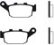BREMBO Bremsbeläge Satz Bremsklötze Bremssteine Set 07HO27SP