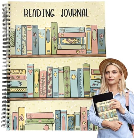 BommFuReading Journal A Log For Book Lovers: Tracking Books You Read | Record Favorite Books | Space For Reading Goals – Wishlist & Challenges