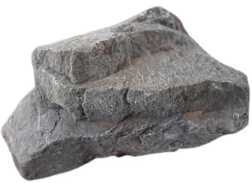 Licsaliwe Rocce paesaggistiche realistiche, 4 Pezzi Leggeri Rocce Decorative finte Decorative per Giardino all'aperto, Cortile, Arredamento per Prato (Non Vuoto)/Stile 1