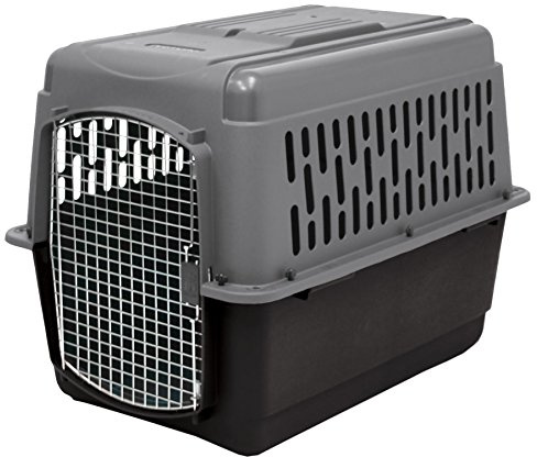 Petmate Large Breeds Dog Kennel, Various Sizes, Dark Gray/Black, Made in USA
