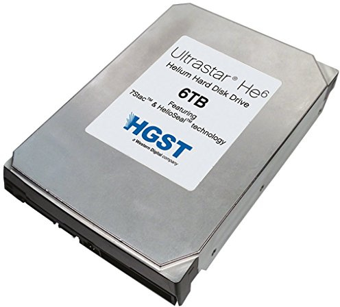 HGST Ultrastar He6 6TB 3.5 SATA 7200 RPM Enterprise Internal Hard Drive with 64Mb Cache - HUS726060ALA640/ 0F18335 64 MB Cache 3.5-Inch Internal Bare or OEM Drives 0F18335