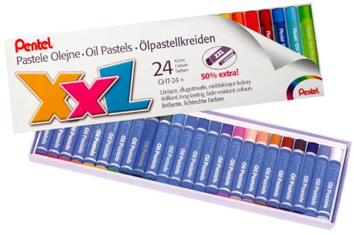 Pentel Ölpastellfarben Set (24 Stück)