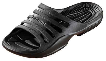BECO Bade - Pantoletten / Badeschuhe für Damen schwarz 41