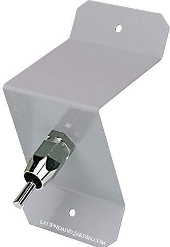 Suinga Bebedero Automático con Chupete para Perros, Gatos, Conejos, 10x9x21,5 cm, Gris