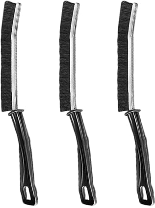 3pcs Crevice Cleaning Brush, Hard Bristle Gap Cleaning Brush Tool, Bathroom Gap Cleaning Brush Grout Cleaner Brush, Multifunctional Crevice Gap Brush Cleaning Brush Tool.