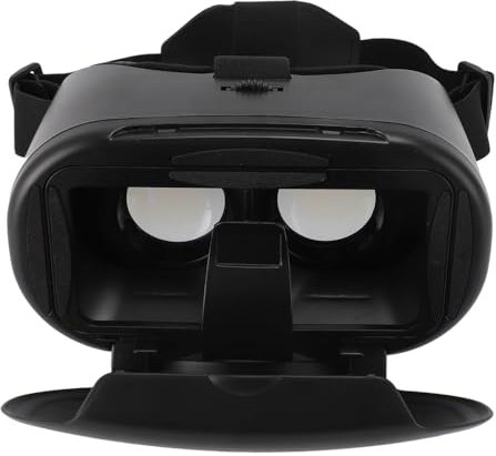 Anti Blue Lenses, 3D Virtual Reality Glasses for 5-7in Smartphone, Eye Protecting with 58-75mm Adjustment, Support for, for IOS, Lightweight ABS