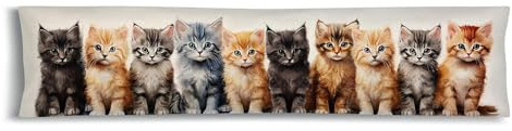 A2Z Draught Excluder Door Stopper - Draught Excluder DE0015 Cat