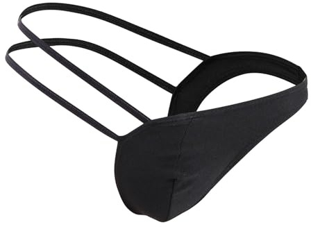 Générique Strings Homme sous Vetement Sexy Érotique Lingerie Dentelle String Ficelle Mini Slips Slip Party De Pute Boxer - Tanga Tenue Body pour Jockstrap Femme Drôle