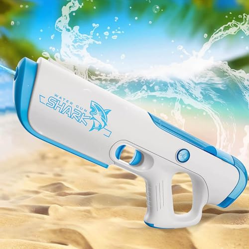 MOZC Pistola ad acqua elettrica (C-Shark Blue)