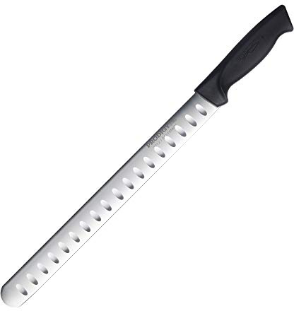 Ergo Chef Prodigy Series 12-Inch Razor-Sharp Meat Slicing Knife – High-Carbon Stainless Steel Blade, Non-Slip Ergonomic Handle for Brisket, Turkey, Ham, and Prime Rib Cutting
