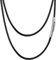 FaithHeart 50cm Lederkette Lederband Schwarz Halskette Leder Surferkette, Geschenk für Frauen Mama