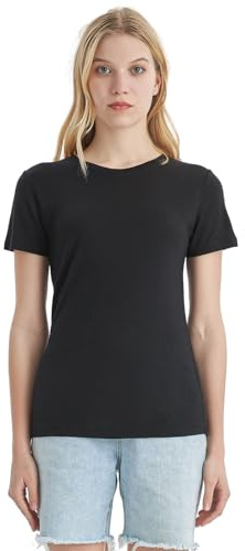 Merino Protect 100% Merinoull T-Shirt För Kvinnor Rundhalsad Kortärmad Odörresistent Undertröja Lämplig För Vandring Och Resor T-Shirt