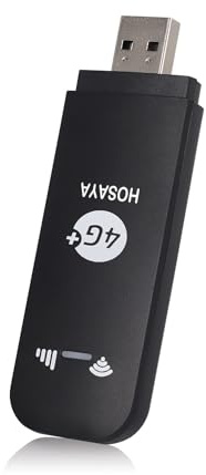 HOSAYA Módem portátil WiFi 4G, tarjeta SIM, 10 usuarios WiFi, enrutador 4G LTE con ranura para tarjeta SIM, punto de acceso portátil de alta velocidad, mini enrutador, módem USB, nano sim, diseño