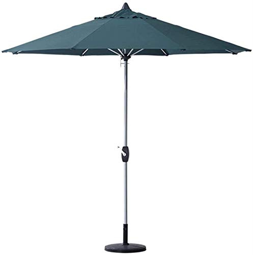 Parasoli da giardino Parasoli da giardino all'aperto 2,7 m di ombrello ottagonale in alluminio con manico a manovella resistente ai raggi UV per la spiaggia/piscina/patio/ombrelloni da riparo