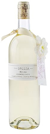LOLLIA Relax Lavender Bubble Bath, 25 fl oz / 739.2 ml