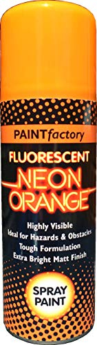 Paint Factory Fluorescent Neon Orange, 200 ml