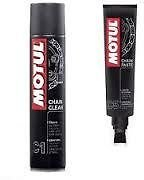 MOTUL CHAIN CLEAN C1 SGRASSATORE + C5 LUBRIFICANTE GRASSO CATENA MOTO BUELL