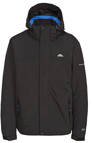 Trespass Mens Waterproof Jacket with Hood Taped Seams XXS -XXXL Donelly