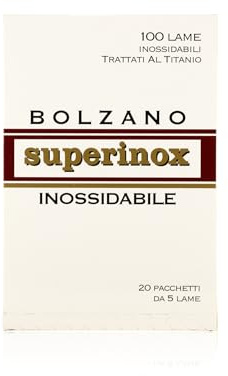100 Lamette da Barba Bolzano