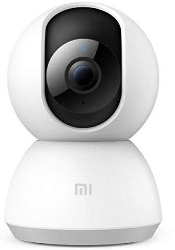 Xiaomi Original Security Cam 360 ° 1080P Color White Sistema de cámaras IP de seguridad para la vigilancia - Inalámbrico con auto Cruise, Motion Tracker, Activity Alert, Visión Nocturna, Android iOS