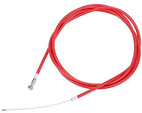 Elektrisk Sparkcykel Bromskabel, E-skoter 5mm Ståltråd Bromskabel med Gummilinjerör 200cm för M365 / PRO / PRO2