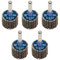 Sealey FW2520405 Lot de 5 roues à lamelles Ø25 x 20 mm 6 mm Grain 40