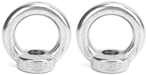 Écrou À Anneau, Écrou à œil de Levage, Anneau De Levage Inox Écrous À Œillet écrou à œil de Bonne Performance pour l'industrie Océanique pour Yachts Hors-bord (M14)