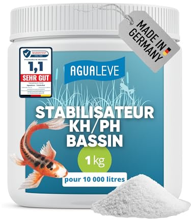 AGUALEVE® Teichvital 1kg *NEU* | der Fittmacher für jeden Teich mit innovativen BIO3-Hochleistungs-Mikroogransimen | für Fisch-, Garten- & Schwimmteiche | Made in Germany | für 10.000l Teichwasser