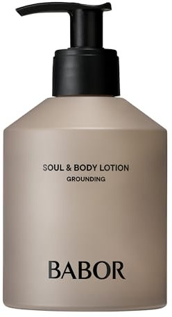 BABOR Soul & Body Lotion | Schnelleinziehende Körperpflege, Beruhigende Hautmilch, Körpercreme Für Trockene Haut, Hautstraffende Feuchtigkeitscreme, Vegane Ceramide | 250 ml