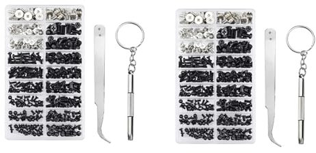 MQODLFP Set di 710 viti per PC assortite M2 M3 M2.5 viti per computer HDD M.2 SSD viti per riparazione universale computer portatile PC