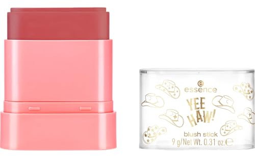 essence YEE HAW! blush stick, hautement pigmenté, mat (9g)