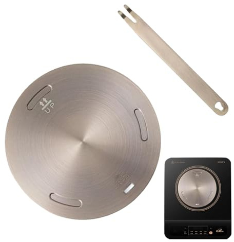 Induction Adapter Plate - Heat Diffuser Cooking Induction Adapter - 430 Stainless Steel HeatInduction DiffuserPlate, InductionCooktop Converter Plate,for Electric Stove