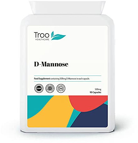 Troo Health Care Troo D Mannose 90 Capsules 500mg Supplement