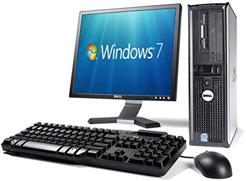 Complete Set of Gaming Ready Dell 780 Dual Core 2.70GHz 8GB GT710 HDMI WiFi Windows 10 Desktop PC Computer (Renewed)