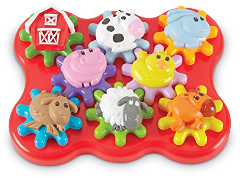 Learning Resources Barnyard Friends Build & Spin