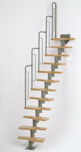 Dolle Graz Space Saving Stair Kit (Dark Grey Metalwork)