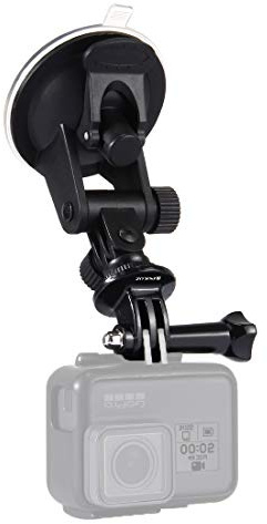 PULUZ Soporte de Ventosa para Coche para GoPro Mount con Tornillo y Adaptador de Montaje de trípode y Bolsa de Almacenamiento para GoPro Soporte de cámara
