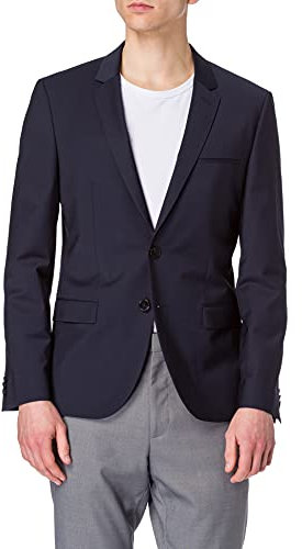 HUGO Boss Artim204X Blazer, Dark Blue 405, 48 para Hombre