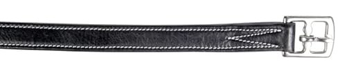 HKM Flexi Correa de estribo Negro 135