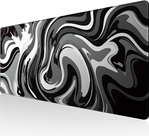 Rcege Large Mouse Pad for Desk - Gaming Mouse Pad with Non-Slip Base Stitched Edges, Desk Mat for Keyboard and Mouse