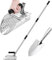 TRVL FIELDER Scoop à Sable à Longue poignée, avec Longue poignée, en Acier Inoxydable, avec Longue poignée en Acier, Design pôle, idéal pour la Chasse au trésor sous-Marine